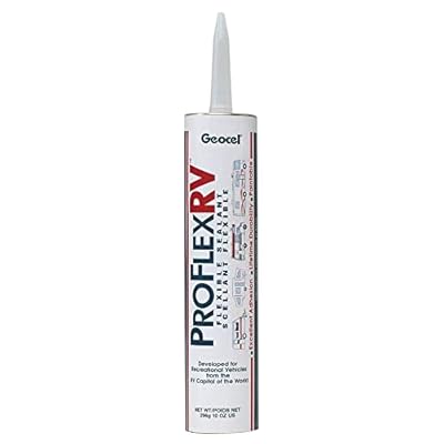 Geocel 28128 Pro Flex Clear RV Flexible Sealant - 10 oz.