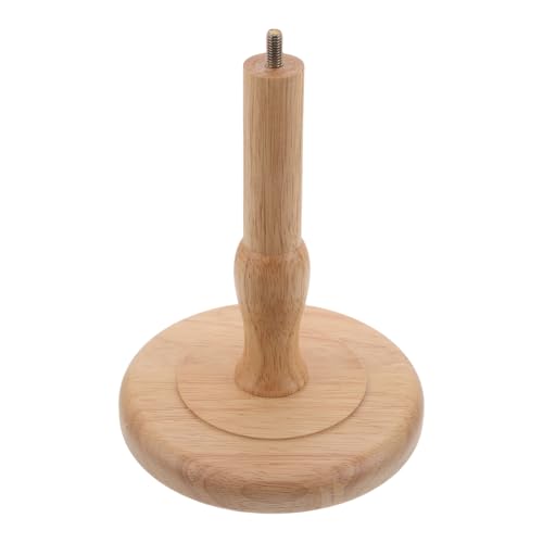 TOPBATHY Soporte de Sombreros de Madera para Mostrador Exhibidor Independiente para Gorras Casco y Pelucas Organizador de Mesa para Tiendas y Hogar Base Estable de Exhibición