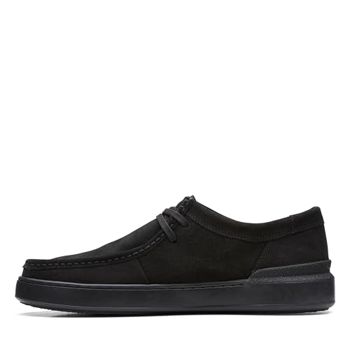 Image of Clarks Mens 26166796-black /Blac Boat Shoe