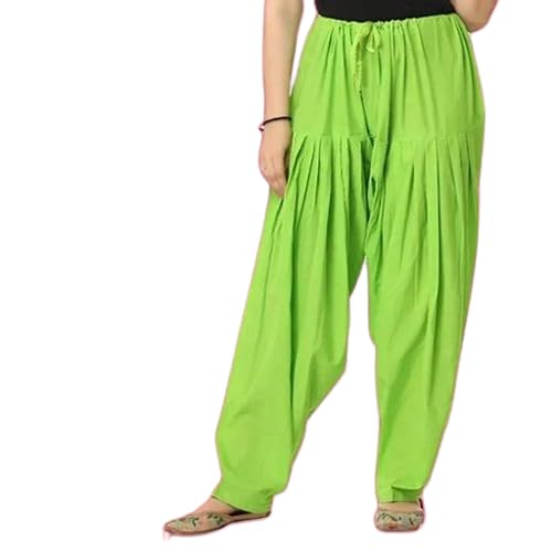 Green Women's Rayon Comfortable Palazzo-picture-28
