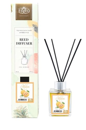 Ambientador de varillas aroma melón 100 ml fragancia para hogar miniatura 1