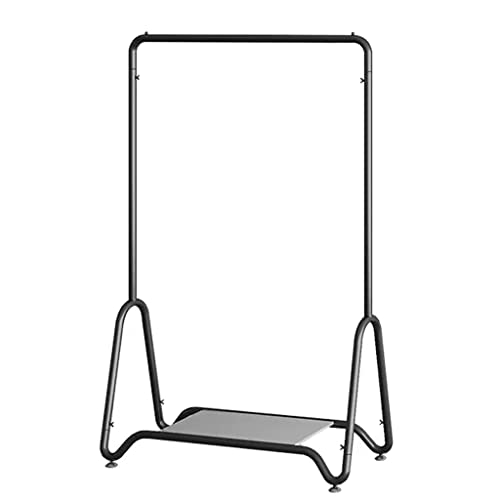 XCHSXYL Perchero de pie nórdico para Suelo, Dormitorio, Ropa Interior, Sombrero, Perchero Sencillo para el hogar, balcón, Perchero de Secado de Ropa de un Solo Poste (Color: B, t
