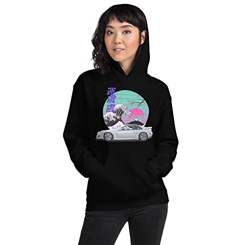300zx Japanese Vaporwave 80s 90s Aesthetic JDM Tuning Car Drift Racing Unisex Hoodie3