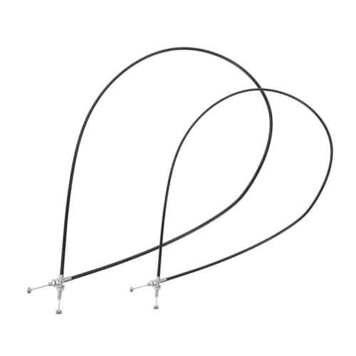 Ciieeo 2pcs Recliner Cable Replacement: Salon Chairs Base Pull Cord - Heavy-Duty Hydraulic Base Pull Wire - 85cm & 114cm Fit for Barber and Styling Chairs