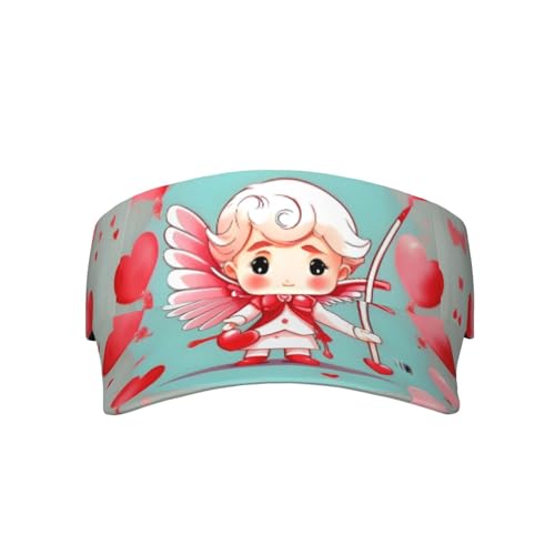 Cute Loving boy Printed high top Hollow top hat, Suitable for Golf/Baseball/Casual hat, Daily wear for Outdoor Activities Black