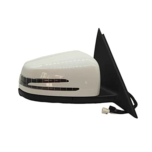 �O���d���o�b�N�~���[�A�Z���u�� �ɓK������ W212 E250 E300 E350 E400 E550 E63 AMG 2010-2016 �p �I�[�g�T�C�h�o�b�N�~���[�J�o�[�A�Z���u��(1PC Right White)