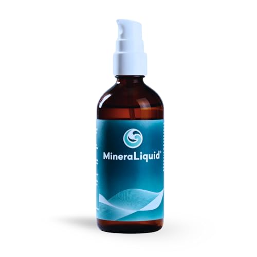 MineraLiquid® Mineralien für Leitungswasser - 100ml flüssiges Mineralkonzentrat - Magnesium, Calcium, Zink - Made in Germany