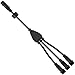 3 Way Lighting Splitter 1m 3.28ft 2Pin Quick Connect with with Male and Female Connectors for LED String Light, Desk Light, Decoration light Installation