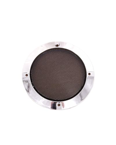 Anello Protettivo Decorativo Griglia Altoparlante In Acciaio Laminato A Freddo ABS Da 4 Pollici Per Auto Accessori Audio