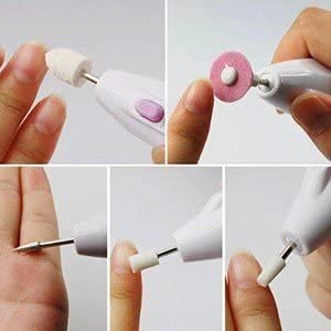 DITCAFOS 7 In 1 Art Tip Electric Nails Decorator Salon Sharper Grinder Drill Machine Polish Manicure Pedicure Grooming Tool Kit 4