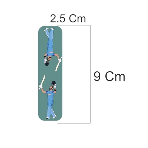 Image of Zesta Magnetic Bookmark Set of 7 | Aesthetic Book Mark for Reading | Cute Anime Bookmarks for Kids, Students | Book Accessories for Novels, Gifts for Readers(Cricket Magnetic Bookmarks, 9X2.5 Cms)