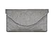 The Mujen Vintage/Retro Style Fiber Paper Electronic Organizer Case, Pouch Small Portable Accessories Bag Travel Accessories Pouch for Electronics Cord USB Storage Organizer Stickers Organizer (Gray)