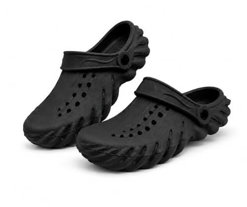 Image of Kraasa Men's Lightweight Classic Clogs Sandals with Adjustable Back Strap & Daily Used Slipper with Lightweight Design for Men's & Boy's