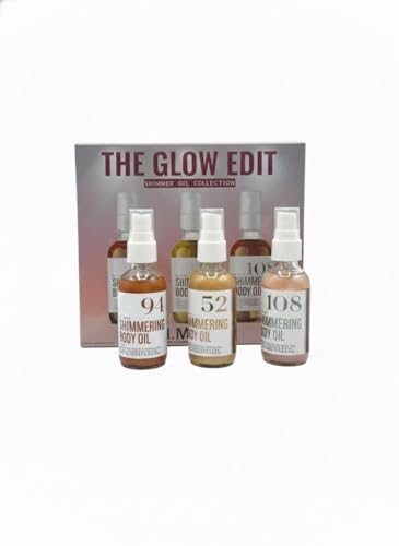 MIIM.MIIC The Glow Edit - Shimmer Body Oil Collection (No. 94, 52, 108) - 3 Piece Set