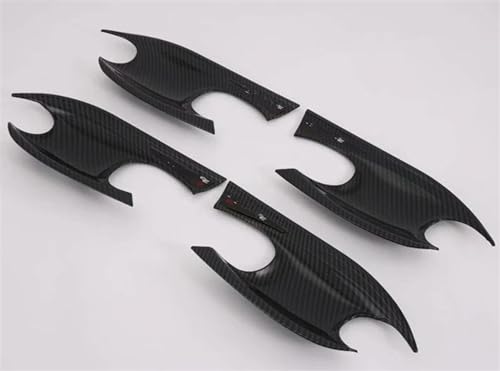 Manijas puerta exterior premium de carbono para Hyundai Santa Fe 2019-2021, elegancia pura
