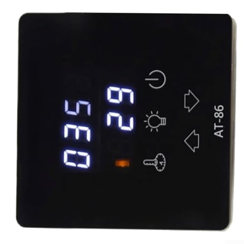 Temporizador ajustable de 30 minutos a 12 horas en panel AT-86 6