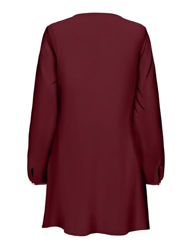 Robe Lucca ONLY bordeaux XL pour silhouette sublimée sans effort