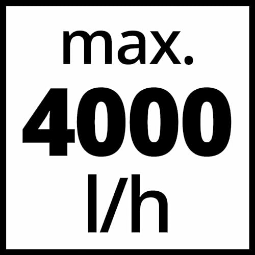 Original Einhell Vorfilter 12 cm (Pumpen-Zubehör, Entlüftungsschraube, Messing-Innengewinde, herausnehmbarer Feinfilter, max. Durchfluss 4000 l/h)