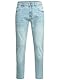 Indicode Herren INSantino Jeanshose aus 99% Baumwolle | Denim Stretch Jeans Männer Light Cloud, 34/32