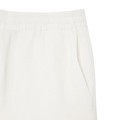 Lacoste Men's Lightweight Textured Shorts, Flour, Medium by Lacoste - Used condition - Image 6