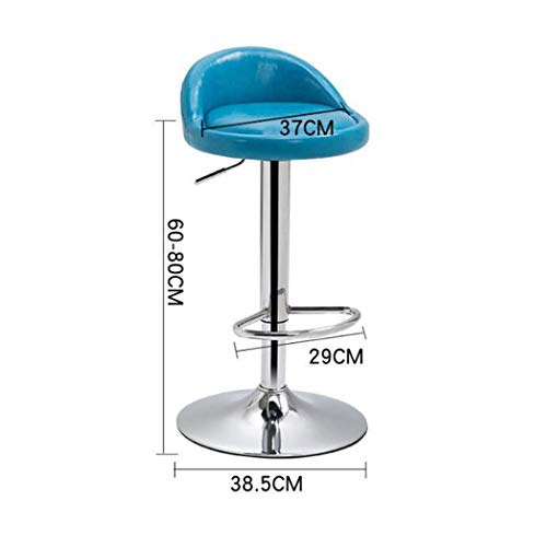 Tabouret de bar de petit-déjeuner vert pour comptoir de cuisine et îlot central convivial