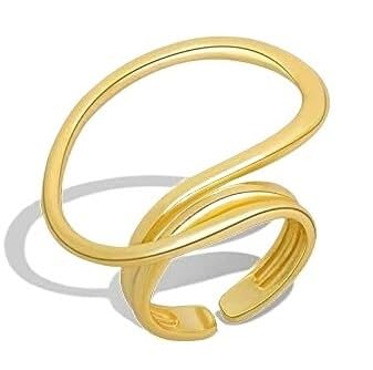 Bague réglable en argent pour femme fini les problèmes de taille