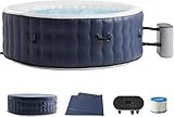 10 Best Blow Up Hot Tubs: Guide to Affordable Relaxation 14 4-6 Person Inflatable Hot Tub Portable Spa with 120 Air Jets & Manual Control Panel, Energy-Efficient Thermal Cover, 71' x 24' Indoor/OutdoorStyle Blow Up Tub
