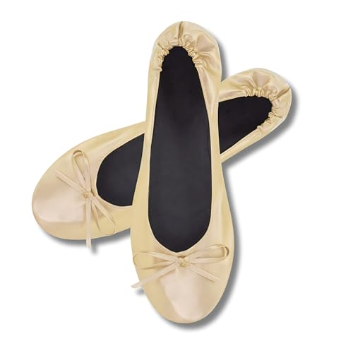 Genérico 12 pares de luvas dobráveis cor bege dourado | ideais para casamento, Dourado, 38 UE