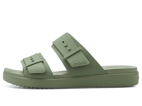 Image of Crocs Women's Brooklyn Buckle Low Sandals