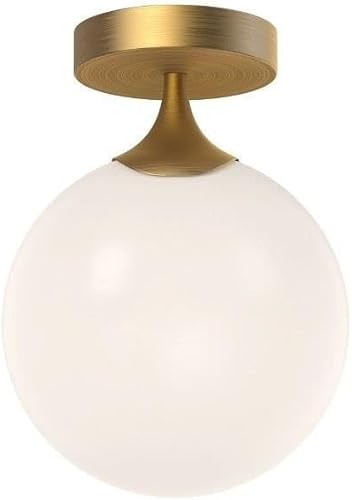 Alora Mood FM505108AGOP Nouveau - Montaje empotrado, cristal mate dorado envejecido, ópalo