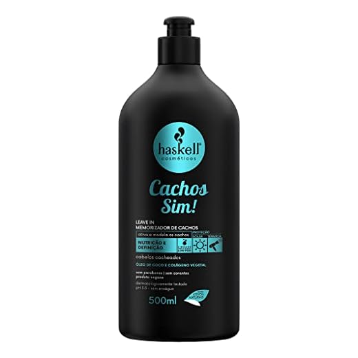 Haskell Leave In Memorizador Cachos Sim 500Ml