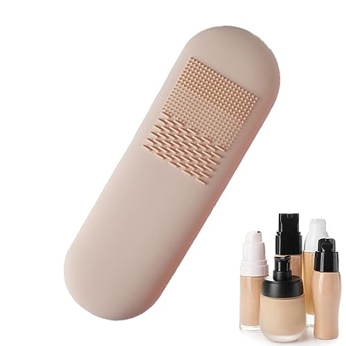 Silicone Makeup Storage Box,Brush Bag for Makeup Storage and Organizer | Travel Makeup Brush Holder for Eyeliner, Lip, and Eyeshadow Brushes