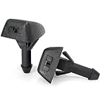 Click&Fit 2-pcs Windshield Washer Nozzles Kit replacement for Volvo XC90 C30 C70 S40 S70 S80 V40 V50 V70 – Wiper washer spray jet kit replacing OE# 30655605, 7845009010, 9188997 accesories