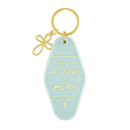 Creative Brands Faithworks - Inspirational Vintage Style Motel Key Ring,