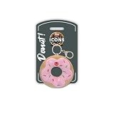 Trudi Donut Peluche llavero, idea regalo, gadget turistico comida interacional | 8X8X2,5 cm medida XXS icons | modelo 68808