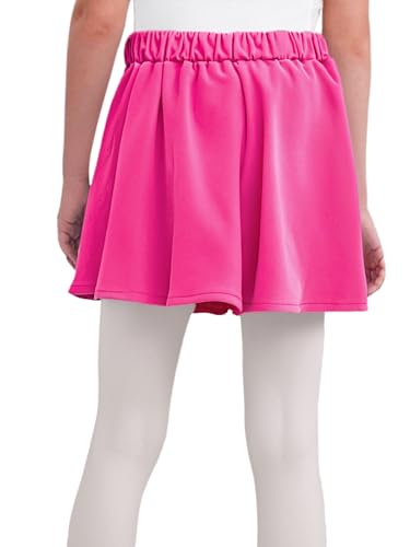 Kids Girls Flared Skirt Athletic High Waist A-line Pleated Skirt for Tennis Golf Outdoor Sports2
