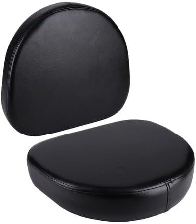 Seat Cushion Set - Reversible 2 Piece Vinyl Black fits Ford 2600 2610 3000 3400 3500 3600 4000 4400 4410 4500 335 340 340A 340B 420 445 445A 450 515 535 540 540A 540B 545 545A 335 535 545 4400 4500