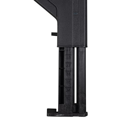 Foto von Stanley FatMax Unterstellbock Paar aus Alumnium & Metall 1-92-980 / Höhenverstellbarer Klappbock mit standfesten Teleskop-Metallbeinen / Bis 1300 kg belastbar / 69 x 10 x 83 cm