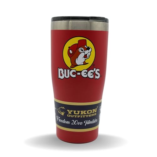 Buc-ee's Red Stainless Steel Tumbler With Bucky the Beaver, Doubl...