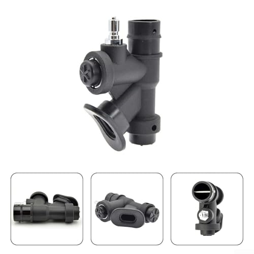 Reemplazo de válvula de inflador BCD lateral de 1 pulgada para eliminar fugas de aire 6