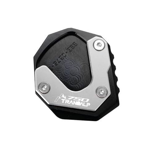 Extension béquille latérale TRANSALP XL750 en aluminium anodisé gris