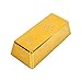 Leaftree Bullion Door Stop Gold Brick Creative Deluxe Fake Gold Bar Paperweigh...