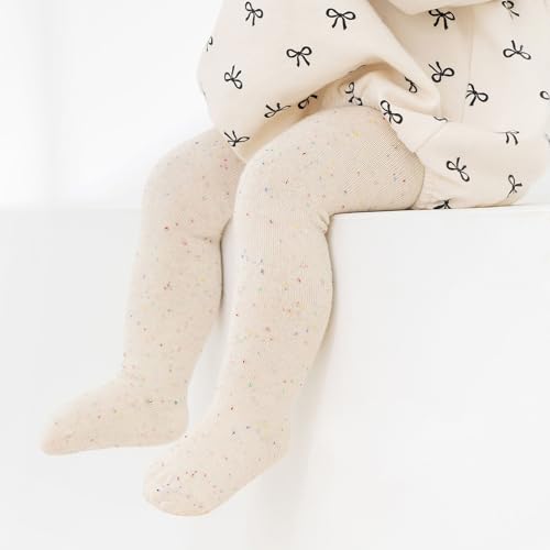 Toddler Girls Cute Knit Tights Footed Cotton Warm Ballet Dance Stocking Kids Thick Thermal Full Length Pantyhose2