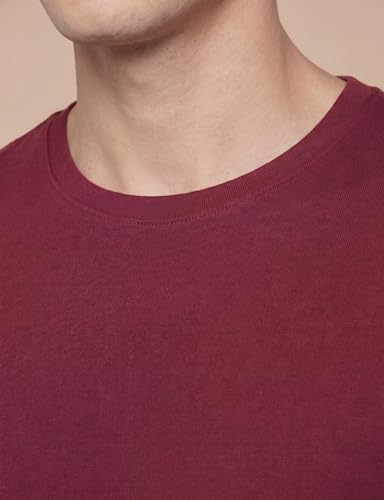 Image of FYLTR Men's Solid T-Shirt - Half Sleeve | Round Neck | 100% Cotton | Regular Fit T-Shirt (Pack of 2)