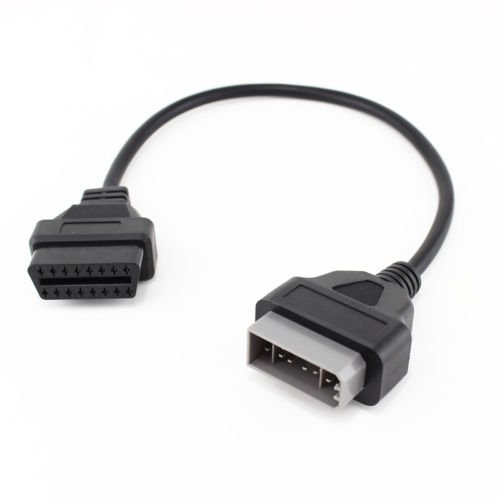 FidgetGear 14 Pin OBD1 to 16 Pin OBD2 Connector Adapter Cable for Nissan FidgetGear 14 Pin OBD1 to 16 Pin OBD2 Connector Adapter Cable for Nissan