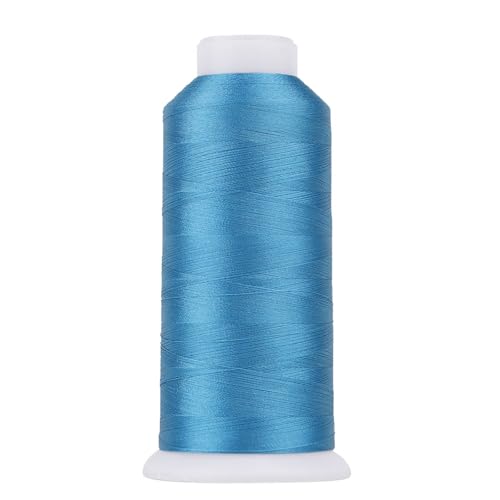 Image of High Tenacity Polyester Embroidery Machine Thread 40WT(120D /2) 4000M Per Spool for Commercial and Domestic Embroidery Machine (Work Shirt-1828)