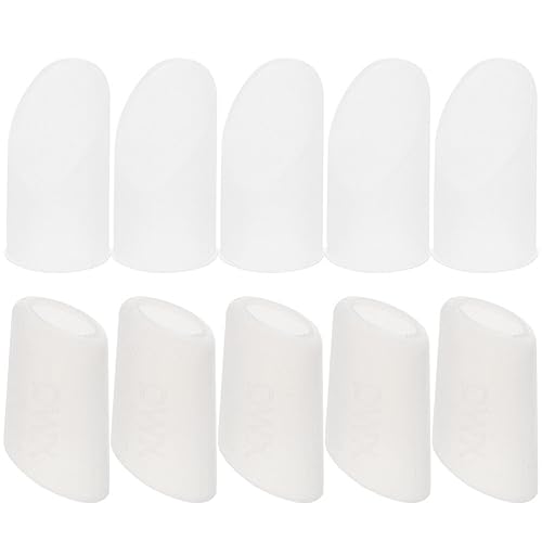 DEARMAMY Silicone Teapot Spout Covers 10Pcs Heat-Resistant Kettle Spout Protectors Leak-Proof Drip-Proof Sleeve for Glass Teapots and Coffee Pots
