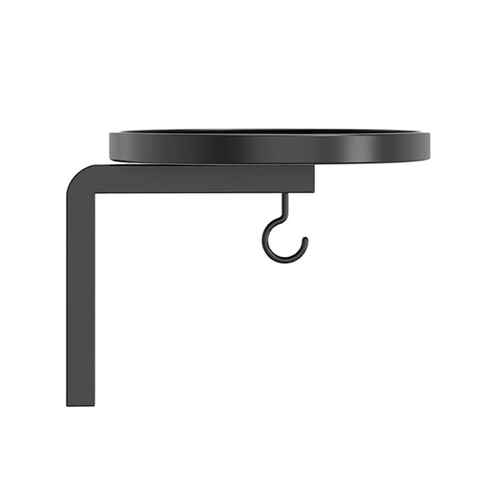 Paquete de 2 ganchos de pared para plantas, soporte resistente para macetas de interior con soporte de jardín elevado, resistente al agua, decoración del hogar