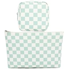 Checkered, 2PCS - Light Green