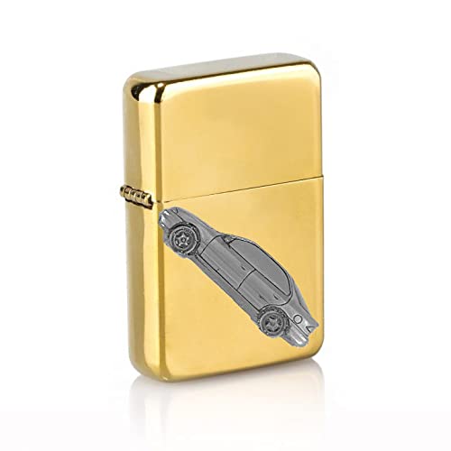 Briquet à essence 3D fini les pannes de vent avec ce clapet doré